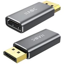Adaptador IIABC DisplayPort para HDMI 4K banhado a ouro 24K (pacote com 2)