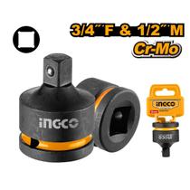 Adaptador INGCO Para Soquete De Impacto 3/4" Para 1/2"
