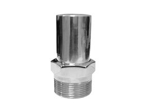 Adaptador Inox 38mm para Mangueiras de Piscinas - Inaqua