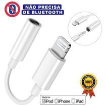 Adaptador iPhone Fone P2 Cabo Auxiliar Para iPhone 11 12 13 14 Adaptador iPhone Fone P2 Cabo Auxiliar Para iPhone 11 12 13 14
