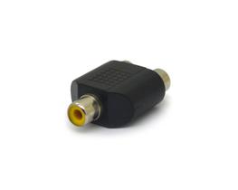 Adaptador Jack RCA para Jack RCA Duplo - JD-W8022 - Jinda