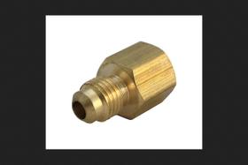 Adaptador JMF Brass Flare 3/4" Flare x 3/4" FPT Adaptador JMF Brass Flare 3/4" Flare x 3/4" FPT
