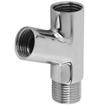 Adaptador Junção Y Ducha Filtro Garden 1/2 Metal Cromado