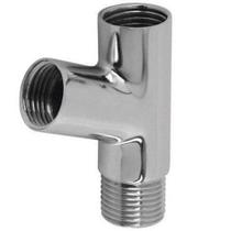 Adaptador Junção Y Ducha Higiênica/Filtro 1/2 Metal Cromado - Alpha Hidrometais Adaptador Junção Y Ducha Higiênica/Filtro 1/2 Metal Cromado - Alpha Hidrometais