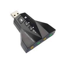 Adaptador Knup Para Placa De Som USB 2.0 Alta Qualidade