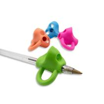 Adaptador Lápis Caneta Apoio Dedo Escrita Autismo - Sensii - Kit 4 un