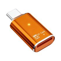 Adaptador Leitor De Cartão Micro SD TF USB-C Tipo C Transmissão De Dados De Até 2TB Para iPhone 15 Adaptador Leitor De Cartão Micro SD TF USB-C Tipo C Transmissão De Dados De Até 2TB Para iPhone 15
