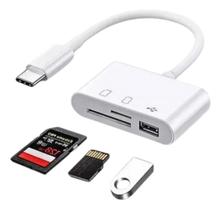 Adaptador leitor de cartões branco kapbom ka1532