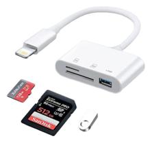 Adaptador Leitor Pendrive Cartão Sd