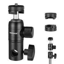 Adaptador Light Stand Mount Neewer com calçado frio e cabeça esférica