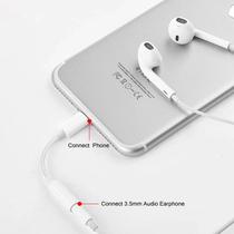 Adaptador Lightning Fone De Ouvido para iPhone XS XR 8 7 P2 - Ouvir com Qualidade!