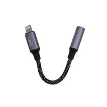 Adaptador lightning p/ p2 malha - kaidi - kd-163 Adaptador lightning p/ p2 malha - kaidi - kd-163