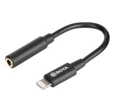 Adaptador Lightning P2 Para Microfones Em Iphone Boya By-k3