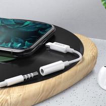 Adaptador Lightning Para Fone P3 Hrebos HS-16