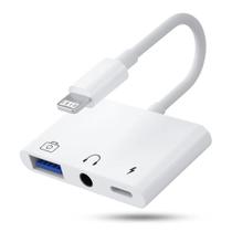 Adaptador Lightning Para USB 30 Jack De 35mm Para iPhone 14 13 12 11 pro XS Max XR X iPad Byscoon Adaptador Lightning Para USB 30 Jack De 35mm Para iPhone 14 13 12 11 pro XS Max XR X iPad Byscoon