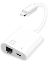 Adaptador Lightning Rj45 Branco FY-884