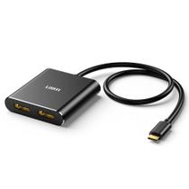 Adaptador Loryi USB-C para Dual DisplayPort 4K@60Hz 45 cm Adaptador Loryi USB-C para Dual DisplayPort 4K@60Hz 45 cm