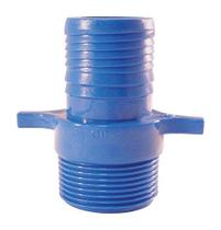 Adaptador macho Apollo Blue Twister de 2,54 cm de inserção x 2,54 cm de diâmetro. Adaptador macho Apollo Blue Twister de 2,54 cm de inserção x 2,54 cm de diâmetro.