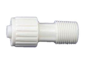 Adaptador macho de plástico Flair-It 16850, tamanho de 0,95 cm