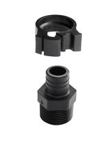 Adaptador macho Flair-It Central PEXLOCK 30779 1 Preto Adaptador macho Flair-It Central PEXLOCK 30779 1 Preto