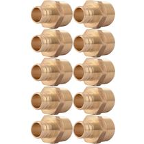 Adaptador macho SharkBite Crimp MNPT de 3/4" em latão Adaptador macho SharkBite Crimp MNPT de 3/4" em latão