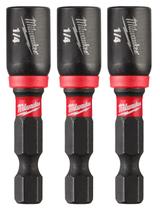 Adaptador Magnético 1/4" X 50Mm X 1/4" com 03 peças G 49-66-4522 Milwaukee Unica Adaptador Magnético 1/4" X 50Mm X 1/4" com 03 peças G 49-66-4522 Milwaukee Unica