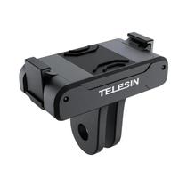 Adaptador Magnético De Duas Garras TELESIN Para Câmeras De Ação DJI OSMO Action 3 4 5 Pro, Adaptador Magnético De Duas Garras TELESIN Para Câmeras De Ação DJI OSMO Action 3 4 5 Pro,