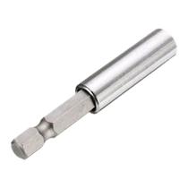 Adaptador Magnético Soquete p/ Bits 1/4" 60mm Parafusadeira - Fertak