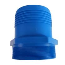 Adaptador mangote mangueira 4 polegadas azul cipla