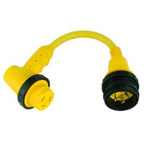 Adaptador Marinco 1RPCRV de Ângulo Reto 30A 125V com Travamento Adaptador Marinco 1RPCRV de Ângulo Reto 30A 125V com Travamento