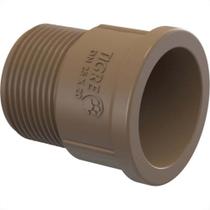 Adaptador Marrom Tigre Curto Liso Rosca 50X1.1/2 - Kit C/25 Adaptador Marrom Tigre Curto Liso Rosca 50X1.1/2 - Kit C/25