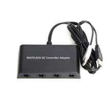 Adaptador Mayflash de 4 Portas para GameCube - Compatível com Wii U, PC e Switch Adaptador Mayflash de 4 Portas para GameCube - Compatível com Wii U, PC e Switch