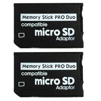 Adaptador Memory Stick PRO Duo microSD para Memory Stick MS PRO Duo