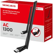 Adaptador Mercusys AC1300 High Gain USB Wireless Dual Band -