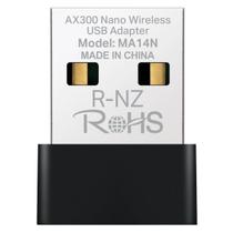 Adaptador Mercusys MA14N EU Nano AX300 Wireless USB Adaptador Mercusys MA14N EU Nano AX300 Wireless USB
