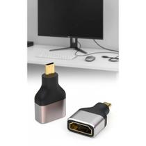 Adaptador Micro HDMI para HDMI 8K UHD 48Gbps Conexão Premium