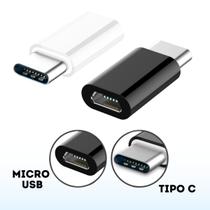 Adaptador Micro USB 2.1 Fêmea Para Type C Celular Mouse Not - Adaptador Micro USB Para Tipo