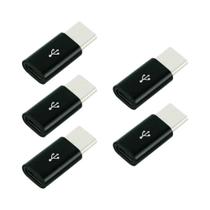 Adaptador Micro USB Fêmea Para Tipo C Macho 1PCS 5PCS Conversor De Cabo De Dados Para Celular