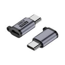 Adaptador Micro Usb Para Tipo C De Carregamento Rápido 480mbps Mini Usb Para Conector Usb C Para