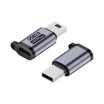 Adaptador Micro USB para USB-C - Carregamento Rápido 480Mbps