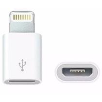 Adaptador Micro USB V8 femea para Lightning Macho iPhone