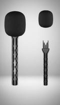 Adaptador Microfone Portátil Bastão Preto