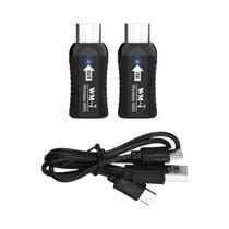 Adaptador MIDI Sem Fio Recarregável - Receptor e Transmissor Portátil com Ultra Baixa Latência
