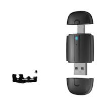 Adaptador Mini 2 Em 1 Wireless CarPlay Android Auto BT WiFi Conexão Rápida Plug And Play Para