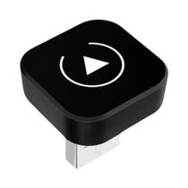 Adaptador Mini AI Box 2 Em 1 Universal Carplay Android Auto Sem Fio Plug And Play Para 99% Dos
