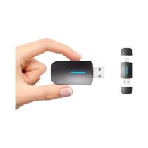 Adaptador Mini AI Box Universal 2 Em 1 Carplay Android Auto Sem Fio Plug And Play Para 99% Dos