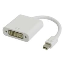 Adaptador Mini DisplayPort para DVI Fêmea 15cm Full HD Adaptador Mini DisplayPort para DVI Fêmea 15cm Full HD