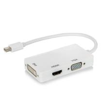 Adaptador Mini Displayport para HDMI, VGA e DVI