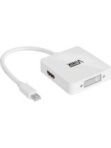 Adaptador Mini Displayport X Dvi/hdmi/displayport 3 Em 1 - Mdp-3in