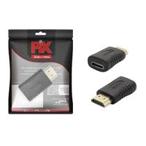 Adaptador Mini Hdmi Femea Para Hdmi Macho Ponta Ouro